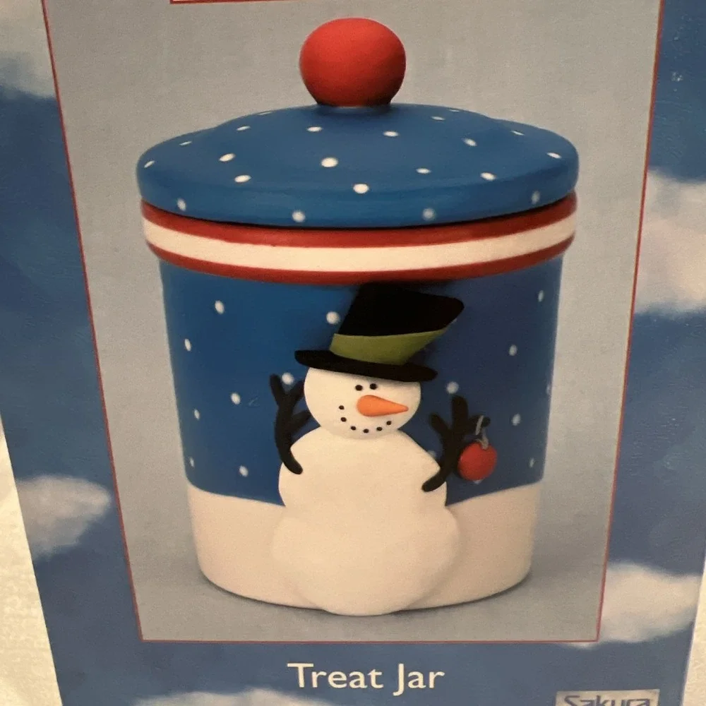 Sakura cherry snowman